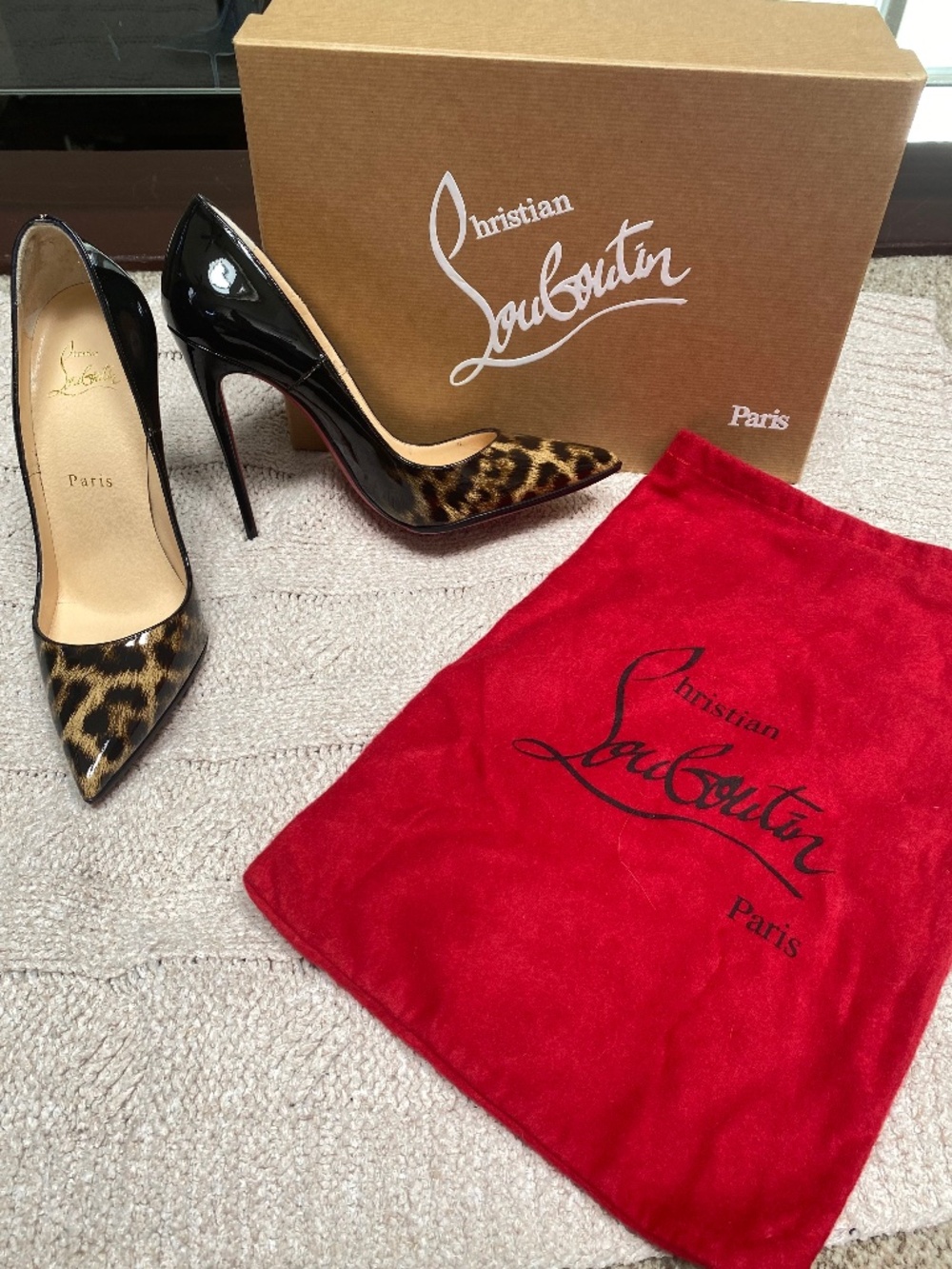 Christian Louboutin So Kate 120 Degrade Leopard